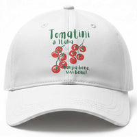 Italian Tomato Baseball Cap Tomatini Di Italia Vegetable Garden Lover