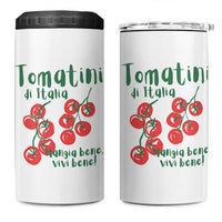 Italian Tomato 4 in 1 Can Cooler Tumbler Tomatini Di Italia Vegetable Garden Lover - Wonder Print Shop