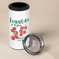 Italian Tomato 4 in 1 Can Cooler Tumbler Tomatini Di Italia Vegetable Garden Lover - Wonder Print Shop