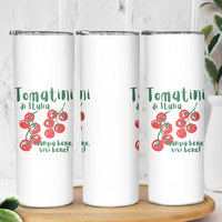Italian Tomato Skinny Tumbler Tomatini Di Italia Vegetable Garden Lover - Wonder Print Shop