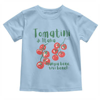 Italian Tomato Toddler T Shirt Tomatini Di Italia Vegetable Garden Lover - Wonder Print Shop
