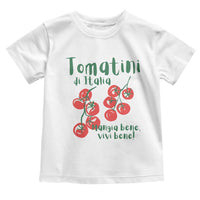 Italian Tomato Toddler T Shirt Tomatini Di Italia Vegetable Garden Lover - Wonder Print Shop