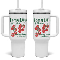 Italian Tomato Tumbler With Handle Tomatini Di Italia Vegetable Garden Lover - Wonder Print Shop