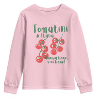Italian Tomato Youth Sweatshirt Tomatini Di Italia Vegetable Garden Lover - Wonder Print Shop