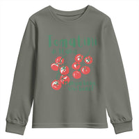 Italian Tomato Youth Sweatshirt Tomatini Di Italia Vegetable Garden Lover - Wonder Print Shop