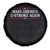 Funny 2 Stroke Motocross Lover Spare Tire Cover Make America 2 Stroke Again