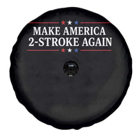 Funny 2 Stroke Motocross Lover Spare Tire Cover Make America 2 Stroke Again