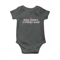 Funny 2 Stroke Motocross Lover Baby Onesie Make America 2 Stroke Again