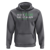 Make Algae Great Again Hoodie Funny Political Satire Lincoln Reflecting Pool