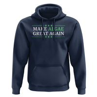 Make Algae Great Again Hoodie Funny Political Satire Lincoln Reflecting Pool
