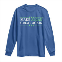 Make Algae Great Again Long Sleeve Shirt Funny Political Satire Lincoln Reflecting Pool