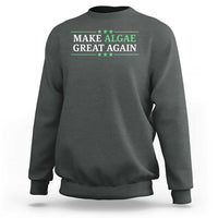 Make Algae Great Again Sweatshirt Funny Political Satire Lincoln Reflecting Pool