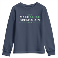 Make Algae Great Again Youth Sweatshirt Funny Political Satire Lincoln Reflecting Pool