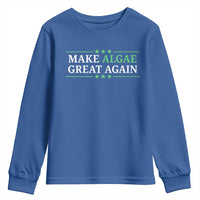 Make Algae Great Again Youth Sweatshirt Funny Political Satire Lincoln Reflecting Pool