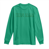 Team Algae Long Sleeve Shirt Political Satire Lincoln Reflecting Pool Midterm