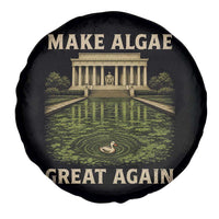 Make Algae Great Again Spare Tire Cover Funny Lincoln Memorial Reflecting Pool