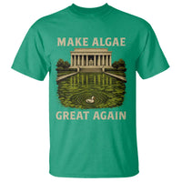Make Algae Great Again T Shirt Funny Lincoln Memorial Reflecting Pool