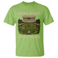Make Algae Great Again T Shirt Funny Lincoln Memorial Reflecting Pool