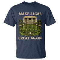 Make Algae Great Again T Shirt Funny Lincoln Memorial Reflecting Pool