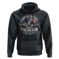 Colorado 150 America 250 Years Hoodie Colorado Sesquicentennial Anniversary 1876 2026