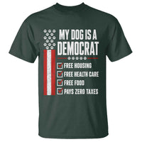 My Dog Is A Democrat T Shirt Funny Political Dog Owner