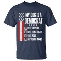 My Dog Is A Democrat T Shirt Funny Political Dog Owner