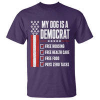 My Dog Is A Democrat T Shirt Funny Political Dog Owner