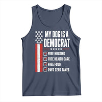 My Dog Is A Democrat Tank Top Funny Political Dog Owner