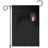 Vintage France Football Crest Two Stars French Flag Garden Flag
