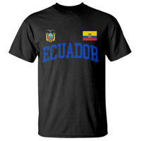 Ecuador Vintage Throwback Soccer Jersey Style T Shirt Ecuadorian Hispanic Heritage