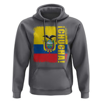 Chucha Funny Ecuadorian Slang Vintage Ecuador Flag Hoodie