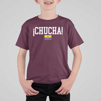 Chucha Funny Ecuadorian Slang Ecuador Flag Latino Saying T Shirt For Kid