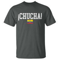 Chucha Funny Ecuadorian Slang Ecuador Flag Latino Saying T Shirt