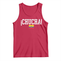 Chucha Funny Ecuadorian Slang Ecuador Flag Latino Saying Tank Top
