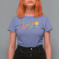 Special Education Teacher T Shirt For Women Progress Is Not Linear Back To School Sun Flower - Wonder Print Shop