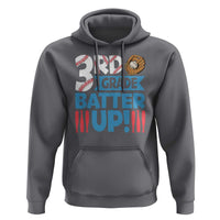 Back To School Baseball Hoodie 3RD Grade Batter Up Glove Bat Ball - Wonder Print Shop
