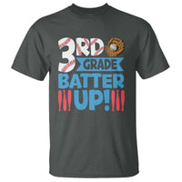 Back To School Baseball T Shirt 3RD Grade Batter Up Glove Bat Ball - Wonder Print Shop