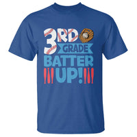 Back To School Baseball T Shirt 3RD Grade Batter Up Glove Bat Ball - Wonder Print Shop