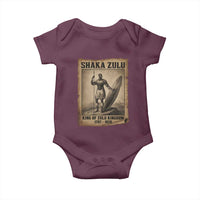Shaka Zulu Baby Onesie King of Zulu Kingdom Indigenous African Tribe