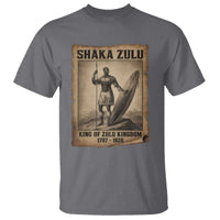 Shaka Zulu T Shirt King of Zulu Kingdom Indigenous African Tribe