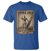 Shaka Zulu T Shirt King of Zulu Kingdom Indigenous African Tribe