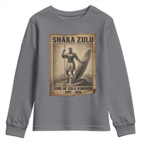 Shaka Zulu Youth Sweatshirt King of Zulu Kingdom Indigenous African Tribe