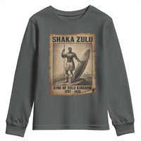 Shaka Zulu Youth Sweatshirt King of Zulu Kingdom Indigenous African Tribe