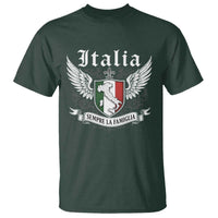 Italy Italia Sempre La Famiglia T Shirt Family Is Everything Italian Saying - Wonder Print Shop