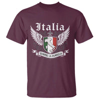 Italy Italia Sempre La Famiglia T Shirt Family Is Everything Italian Saying - Wonder Print Shop