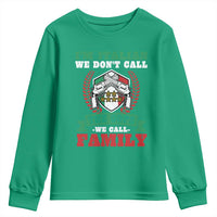 Funny I'm Italian We Don't Call The Cops We Call Family Youth Sweatshirt Sicilian Mafia - Wonder Print Shop