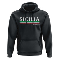 Sicily Sicilian Italian Flag Souvenirs Medusa Hoodie - Wonder Print Shop
