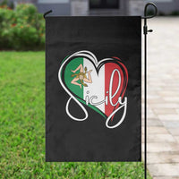 Sicily Palermo Italy Medusa Sicilia Heart Italian Flag Garden Flag - Wonder Print Shop