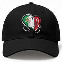 Sicily Palermo Italy Medusa Sicilia Heart Italian Flag Baseball Cap