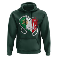 Sicily Palermo Italy Medusa Sicilia Heart Italian Flag Hoodie - Wonder Print Shop
